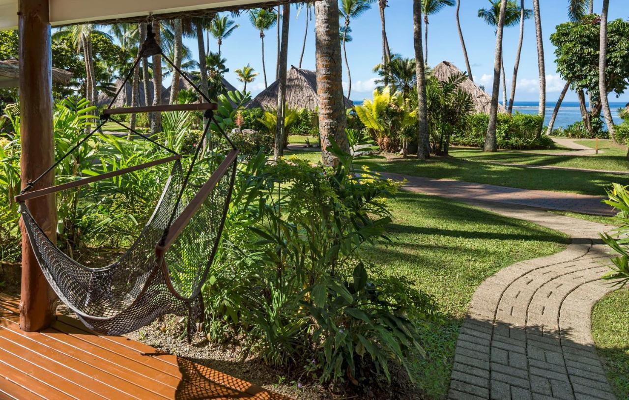 Outrigger Fiji Beach Resort Korotogo Exterior photo View from the resort