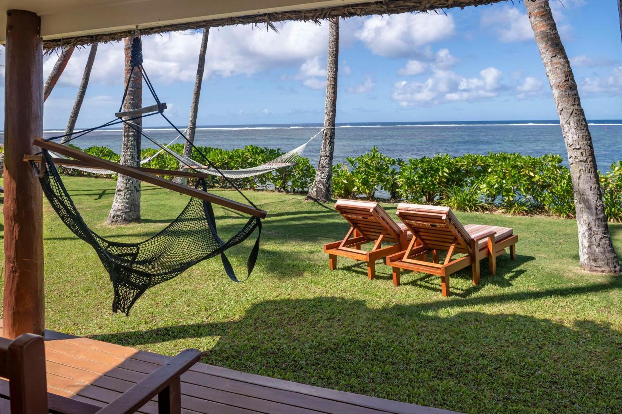 Outrigger Fiji Beach Resort Korotogo Exterior photo View from a bungalow