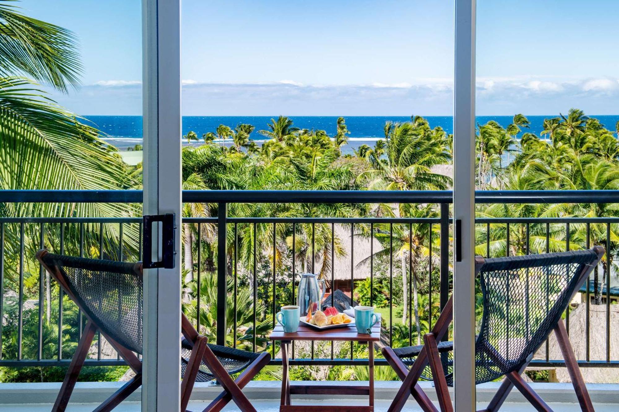 Outrigger Fiji Beach Resort Korotogo Exterior photo View from a balcony